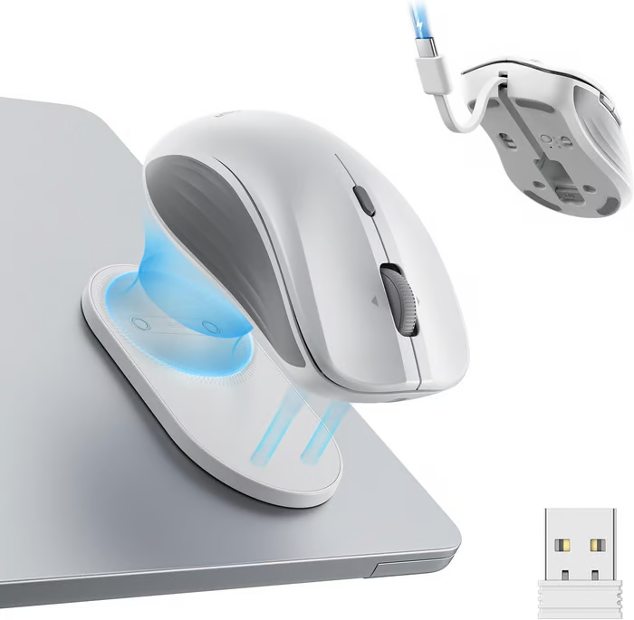 🔥 Last Day 49% OFF -🖱️ Snap-to-Carry Dual-Mode Wireless Mouse