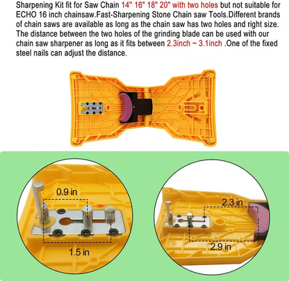 Portable Teeth Chainsaw Sharpener – Fast and Accurate Maintenance for All Chainsaws