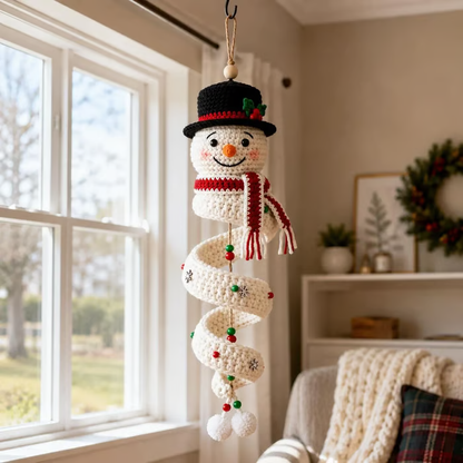 ☃️ DIY Crochet Snowman Kit 🧶🎄 | Last Day: 49% OFF! 🔥