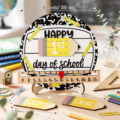 🔥 Last Day 49% OFF –📚Reusable Back-to-School Milestone Board – Kids' Growth Photo Prop