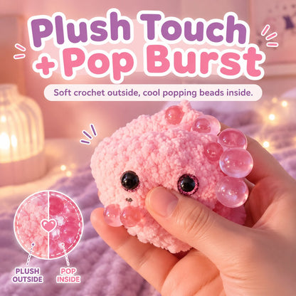 ✨Flumyr BubbleBloom™ – Viral Squeeze & Bloom Crochet Squishy