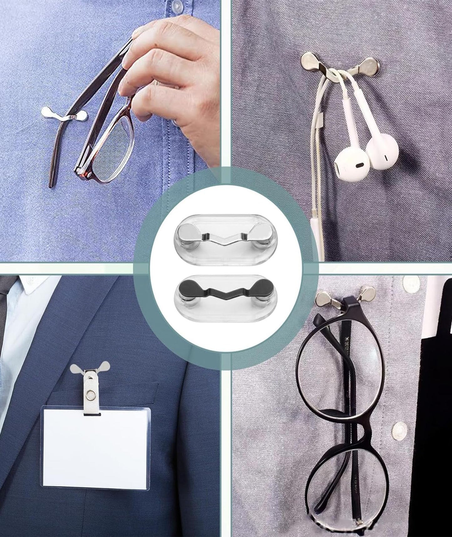 🔥Last Day 50% OFF -👓4-in-1 StrongMagnetic Holder(Pack of 2pcs )