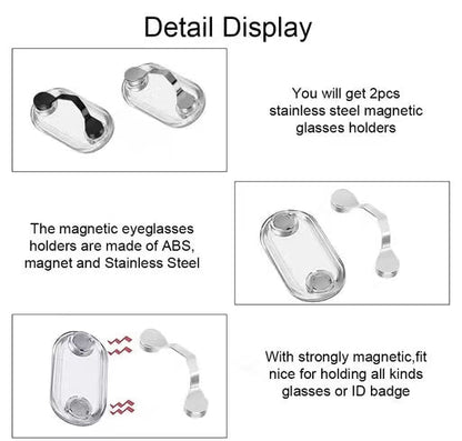 🔥Last Day 50% OFF -👓4-in-1 StrongMagnetic Holder(Pack of 2pcs )