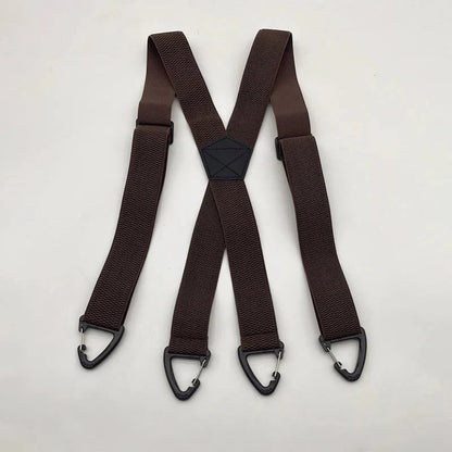 🔥Last Day 48% OFF -⏰Men's X-Back Suspenders with Hook Clips