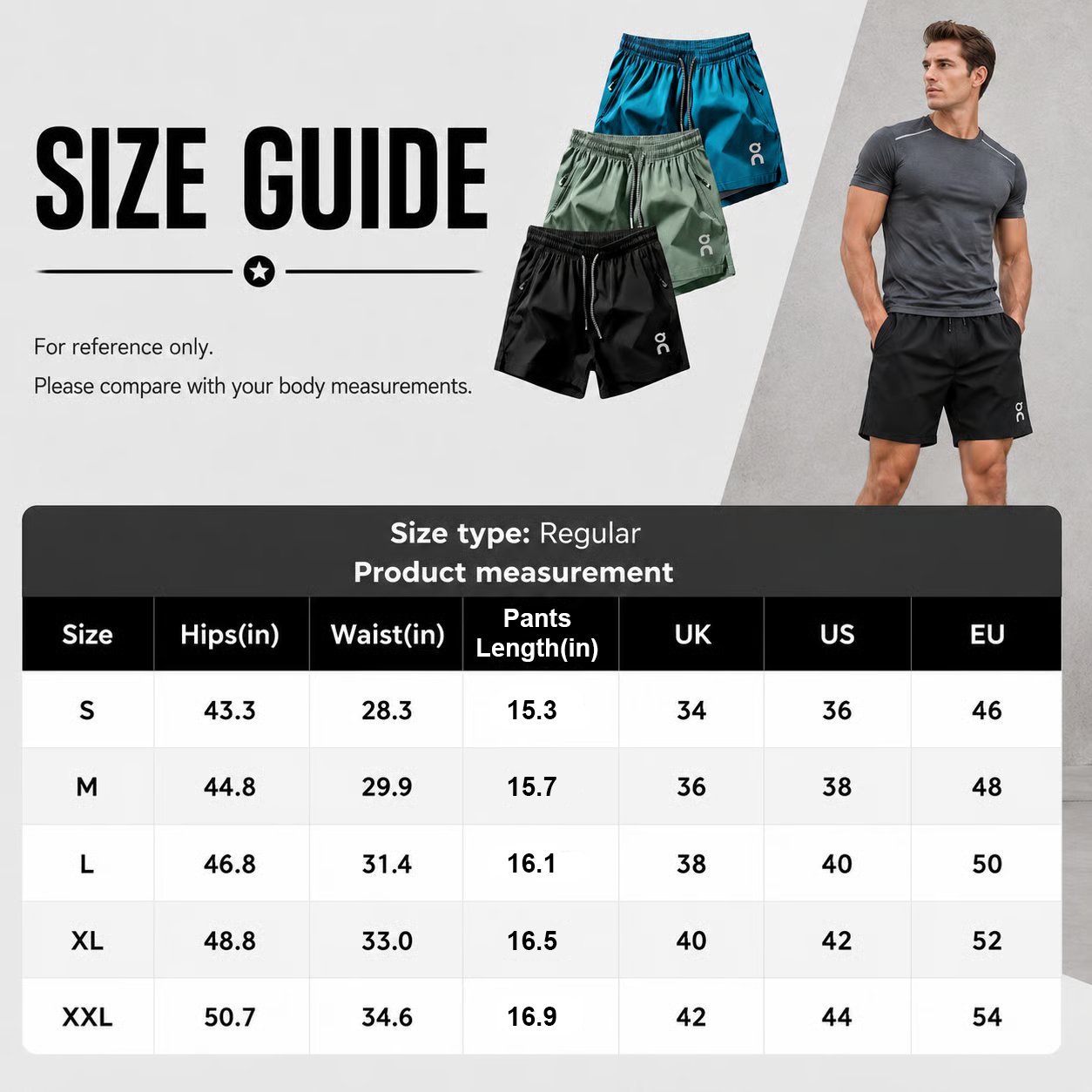 🔥 Last Day 49% OFF –❄️ Ice Silk Quick-Dry Athletic Gym Shorts 4-Piece Pack – Unrestricted Breathable Comfort