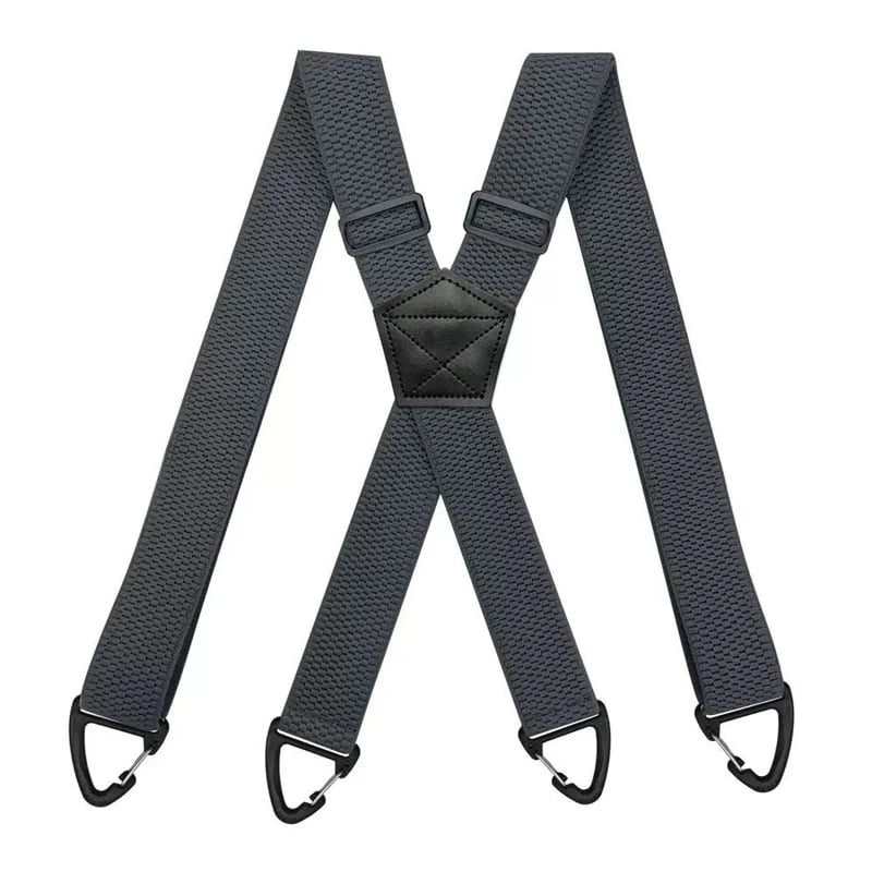 🔥Last Day 48% OFF -⏰Men's X-Back Suspenders with Hook Clips