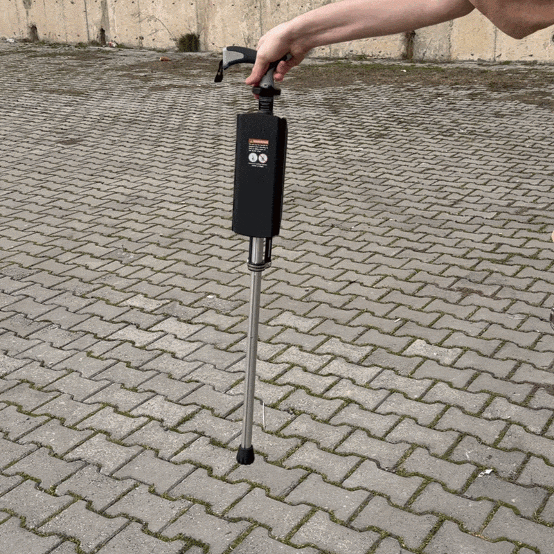 Elderly Foldable Walking Chair Stick - Image 5