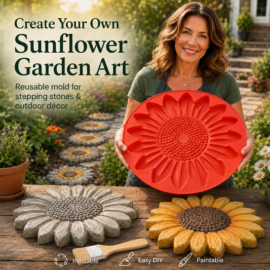💥 LAST DAY 49% OFF - 🌻 Reusable Garden Art Mold – Make Your Garden Truly One of a Kind