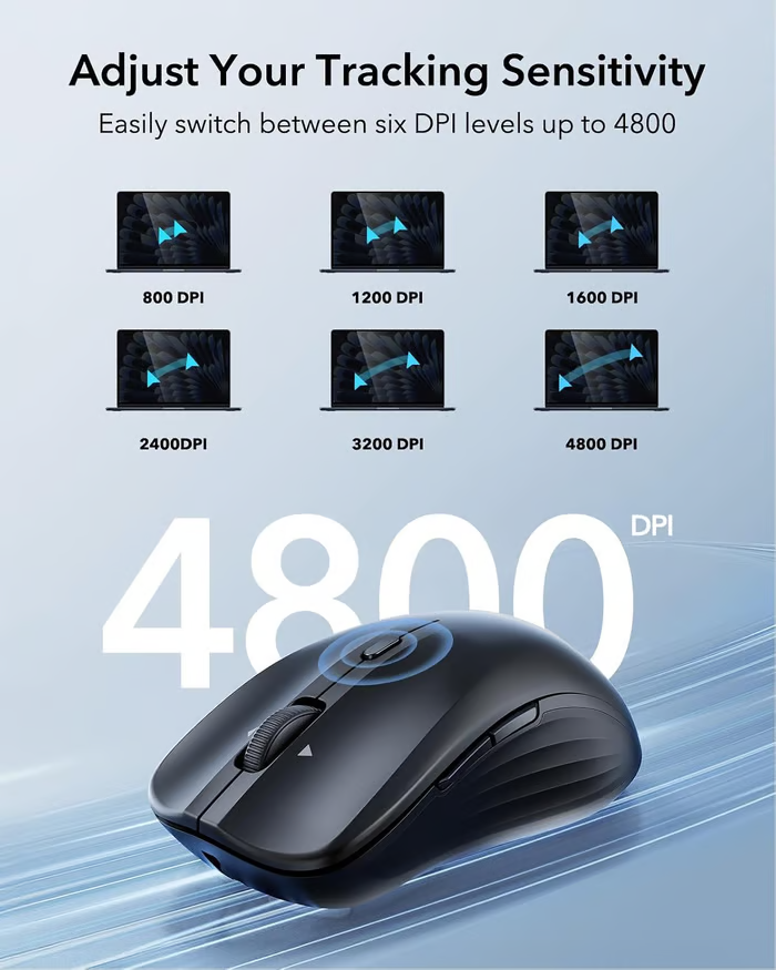 🔥 Last Day 49% OFF -🖱️ Snap-to-Carry Dual-Mode Wireless Mouse