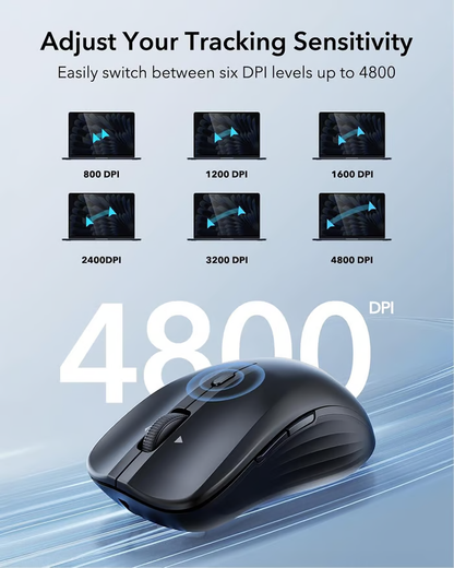 🔥 Last Day 49% OFF -🖱️ Snap-to-Carry Dual-Mode Wireless Mouse