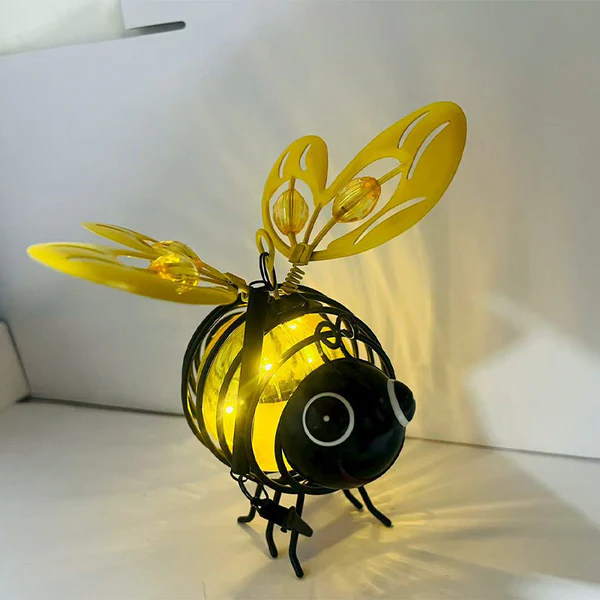 🌙🐝🪴 LIMITED-TIME 49% OFF! Hanging Solar Bee Light – Spread Joy Day and Night 🌞🌜