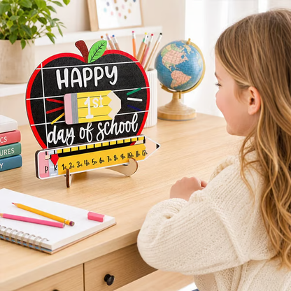 🔥 Last Day 49% OFF –📚Reusable Back-to-School Milestone Board – Kids' Growth Photo Prop