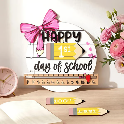 🔥 Last Day 49% OFF –📚Reusable Back-to-School Milestone Board – Kids' Growth Photo Prop