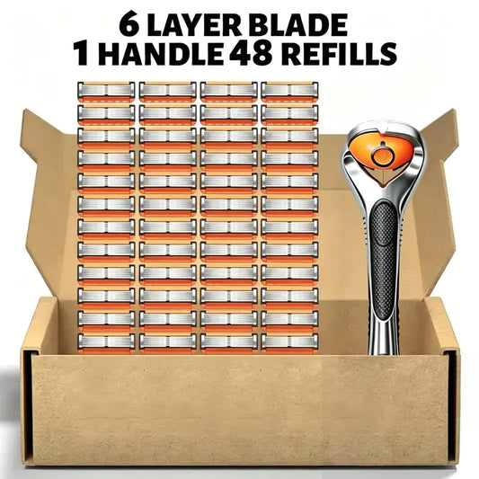 🔥Last Day 49% OFF Men's Razor Blade Set （48PS）