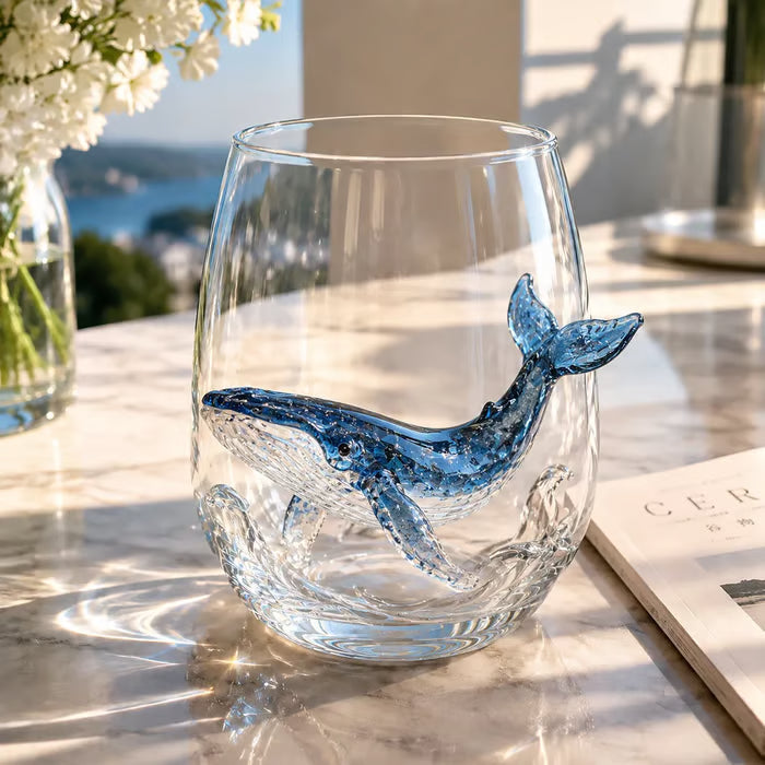 🔥Last Day 49% OFF-🌊Artisanal Blue Ringed Octopus Glassware