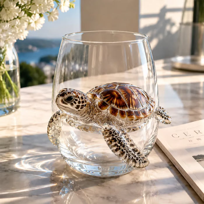🔥Last Day 49% OFF-🌊Artisanal Blue Ringed Octopus Glassware