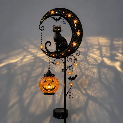 🎃Halloween Early Bird Special Sale 49% OFF-Pumpkin Moon Garden Stake Light - A - 🎃Pumpkin on Top / BUY 1