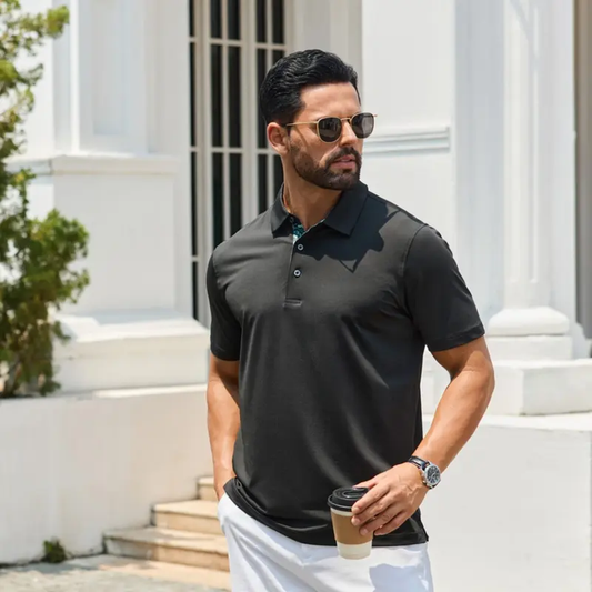 🔥Last Day 49% OFF - 3-Pack Men's Polo Shirts – Soft Breathable Cotton