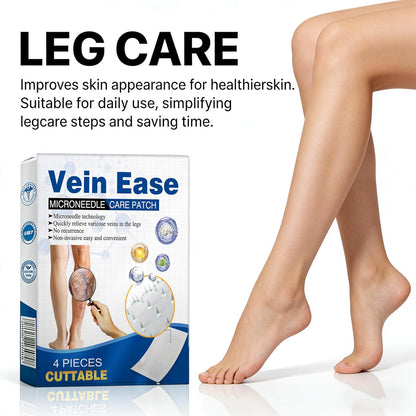 Instant Leg Relief: Micro-Dart Patches to End Throbbing Vein Pain