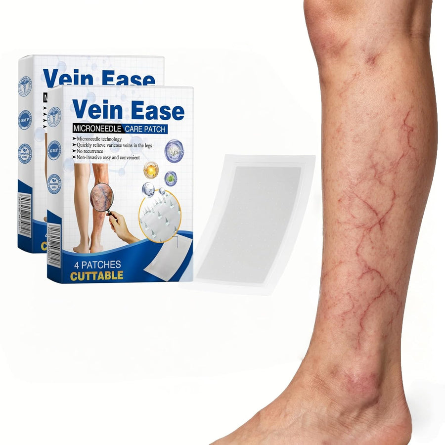 Instant Leg Relief: Micro-Dart Patches to End Throbbing Vein Pain