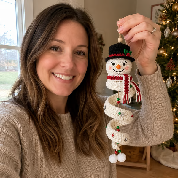 ☃️ DIY Crochet Snowman Kit 🧶🎄 | Last Day: 49% OFF! 🔥