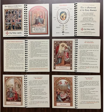 ✝️Pocket Size Rosary Meditation Book✝️The Rosary The Prayer That Saved My Life