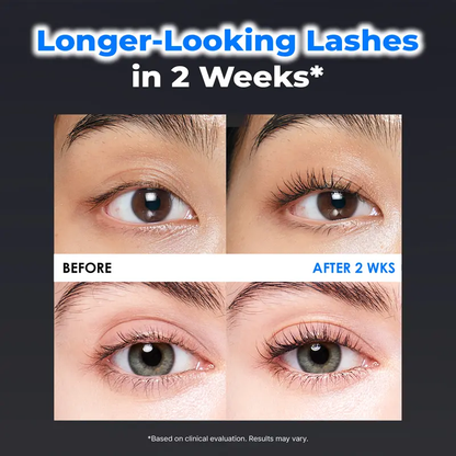 Essential Eyelash Growth Serum, Jumbo Size 0.5fl.oz - Safe & Gentle Lashes Care, Fuller, Thicker in 2 Weeks, Non-Prostaglandin