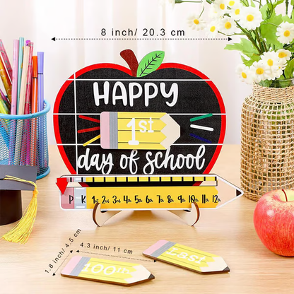 🔥 Last Day 49% OFF –📚Reusable Back-to-School Milestone Board – Kids' Growth Photo Prop