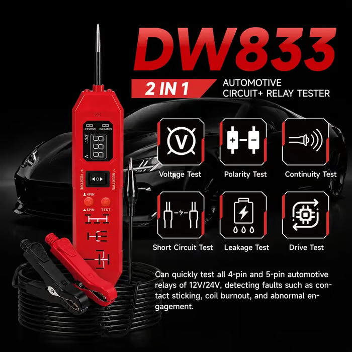 ⚡ 3-in-1 Power Circuit Probe Tester