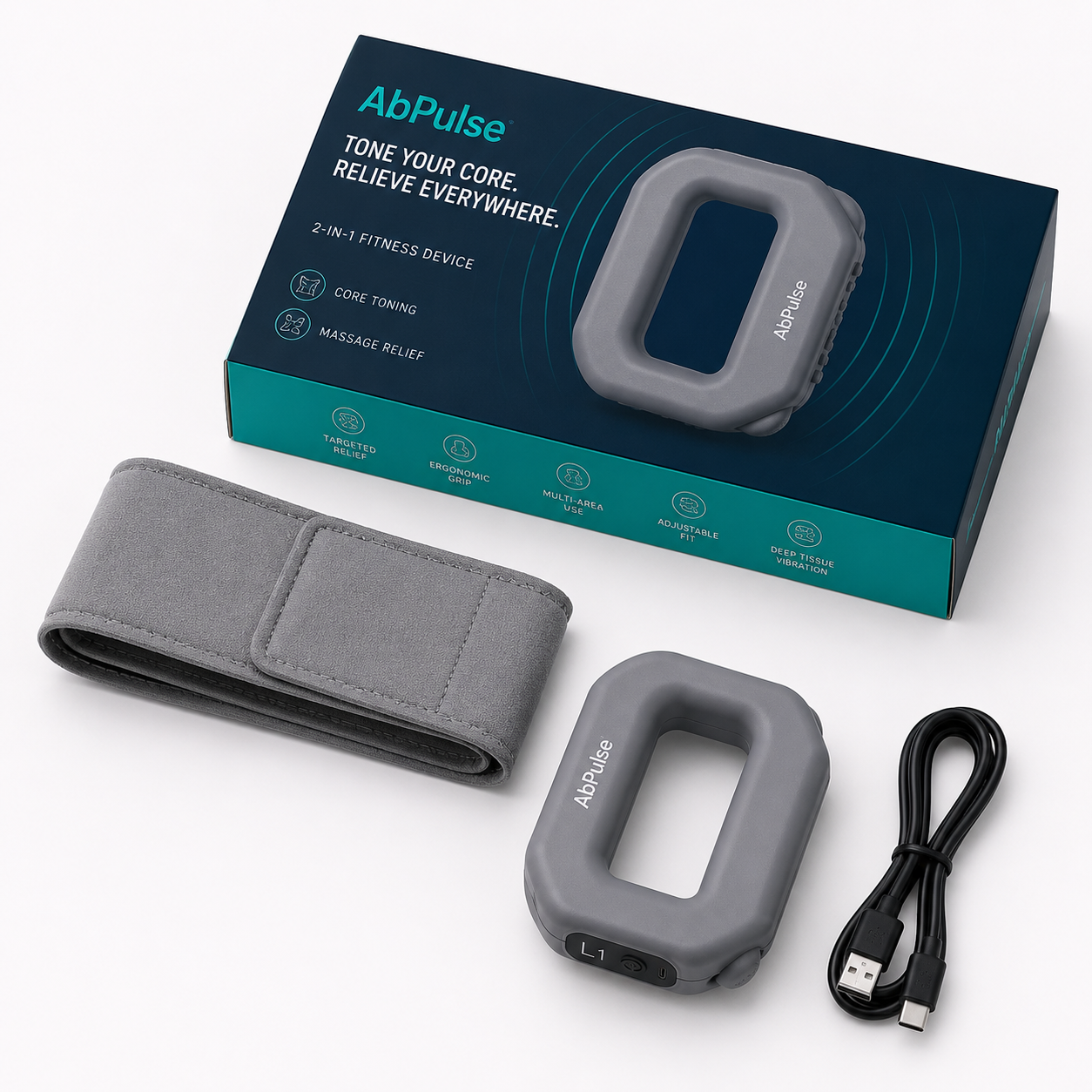 AbPulse — EMS Ab Toning Belt