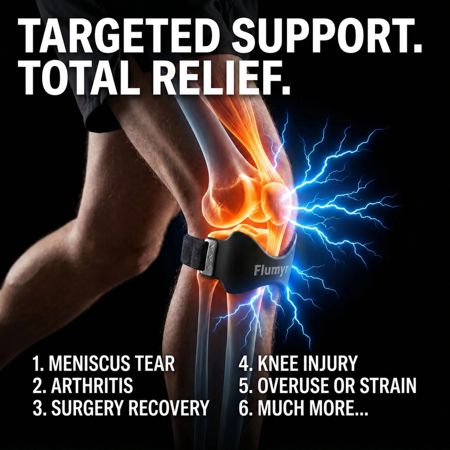 Flumyr Precision Knee Strap – Targeted Patellar Support（2PS）