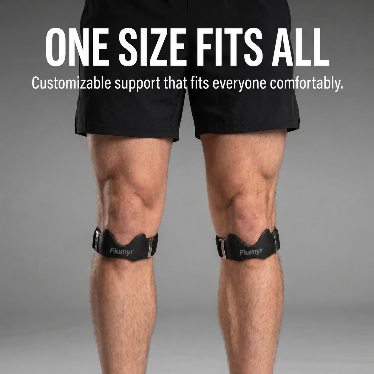 Flumyr Precision Knee Strap – Targeted Patellar Support（2PS）