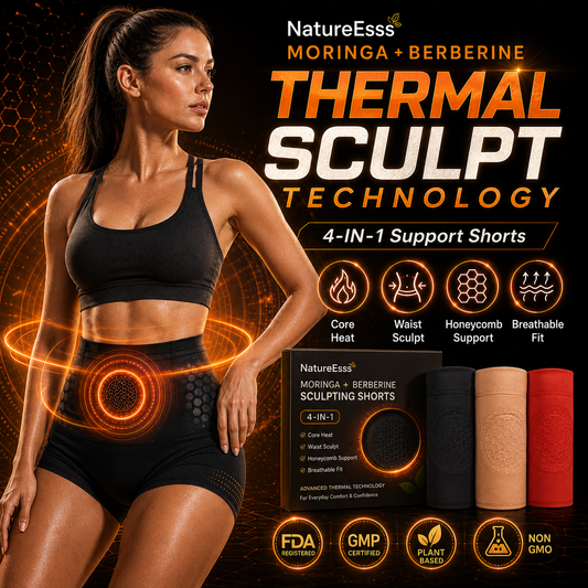 🔥Moringa & Berberine 4-in-1 Advanced Sculpting & Fat-Burn Short
