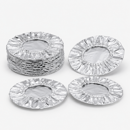 🔥Last Day 49% OFF - Reusable Insulated Aluminum Foil Food Covers（50PS）