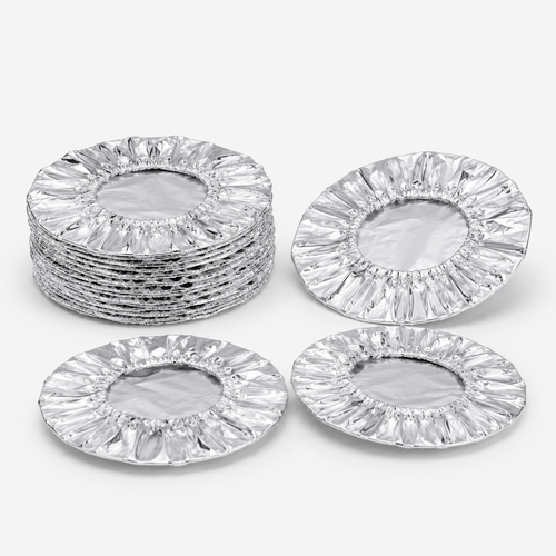 🔥Last Day 49% OFF - Reusable Insulated Aluminum Foil Food Covers（50PS）