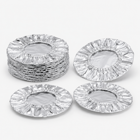 🔥Last Day 49% OFF - Reusable Insulated Aluminum Foil Food Covers（50PS）