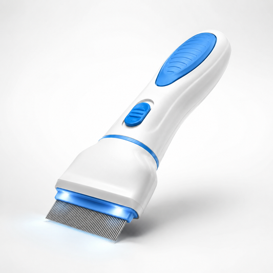 🐶Hot Sale 49% OFF🐱Electric Flea Comb for Pets –USB Rechargeable, Fine Teeth, Chemical-Free🐾
