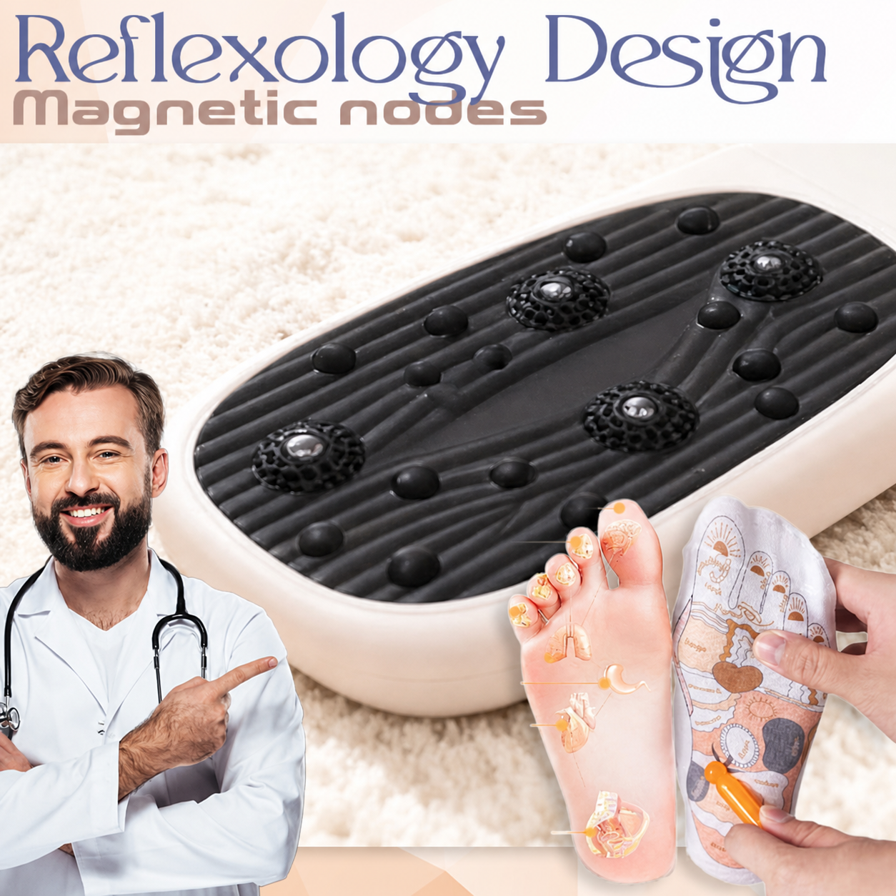 🔥Last Day 49% OFF - Flumyr® Magnetic Foot Arch Training Board