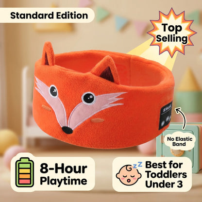 🎵 Kids Bluetooth Sports Headband 🧸 Ultra-Thin Speaker Sweatband Sleep Mask, 8–35H Playtime Washable Travel Music Gear