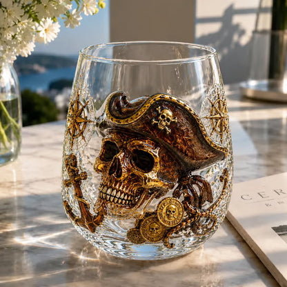 🌊🐙 3Pcs Krakenrise Pirate Glasses Legendary Ocean Treasure Set