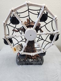 👻 Spooky Rotating Halloween Ferris Wheel Decor | LED Light & Sound 🎃