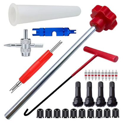 🔥Last Day 49% OFF -🚗 Quick Change Tire Valve Tool Kit