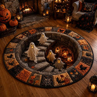 Halloween Rug Ghost Cellar