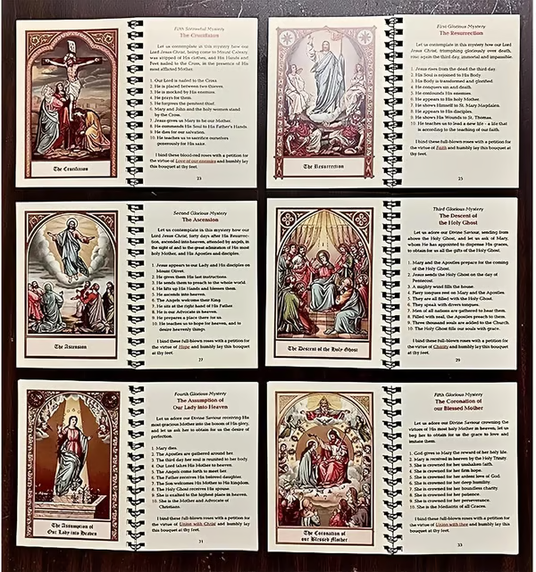 ✝️Pocket Size Rosary Meditation Book✝️The Rosary The Prayer That Saved My Life