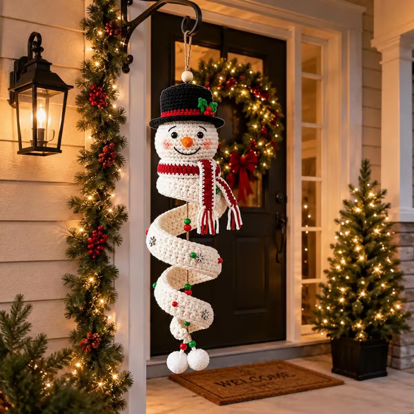 ☃️ DIY Crochet Snowman Kit 🧶🎄 | Last Day: 49% OFF! 🔥