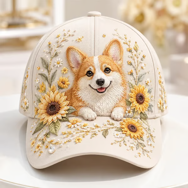 🔥 Last Day 49% OFF – 🧢 3D Highland Cow Embroidery Cap - 🐾 Dachshund