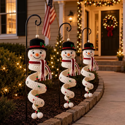 ☃️ DIY Crochet Snowman Kit 🧶🎄 | Last Day: 49% OFF! 🔥
