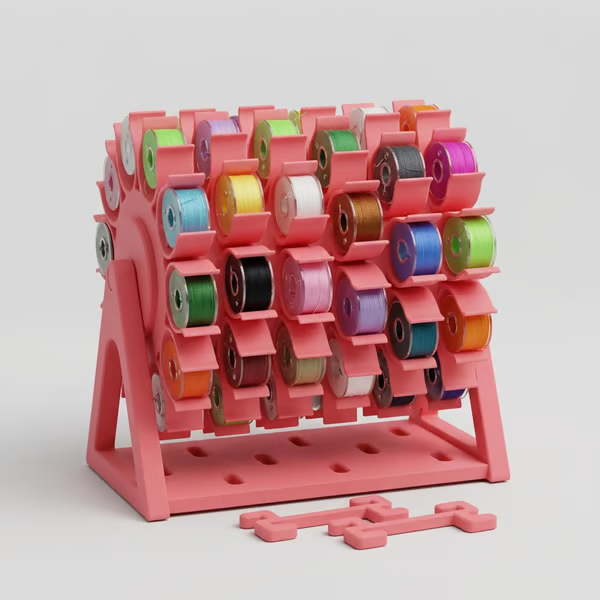 🔥Last Day 49% OFF - 🧵Rotating Bobbin Thread Organizer