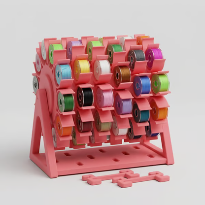 🔥Last Day 49% OFF - 🧵Rotating Bobbin Thread Organizer