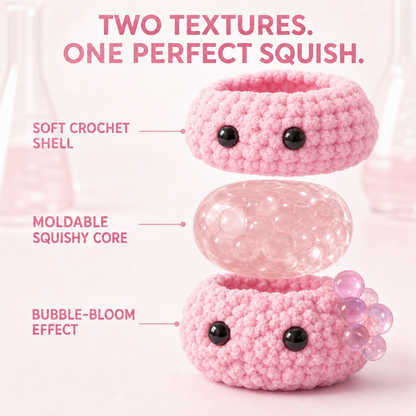 ✨Flumyr BubbleBloom™ – Viral Squeeze & Bloom Crochet Squishy